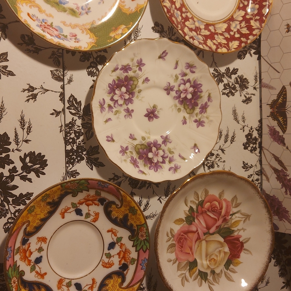 Teacup Saucers, Various Designs & Brands/companies